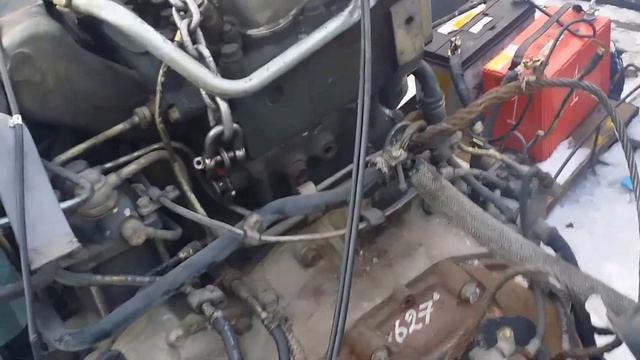 Запуск ДВС 6D22T ТРАК ТАУН смотреть онлайн