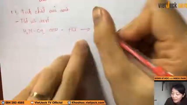 Lý thuyết trọng tâm amino axit - Hóa học 12 - Cô Nguyễn Thị Thu смотреть онлайн