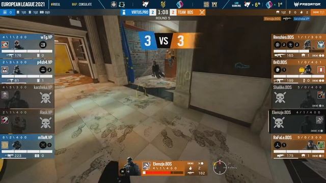 LAST CHANCE FOR FIRST PLACE! BDS vs Virtus Pro - HIGHLIGHTS - Playday 9 Stage 1 - EUL 2021 смотреть онлайн