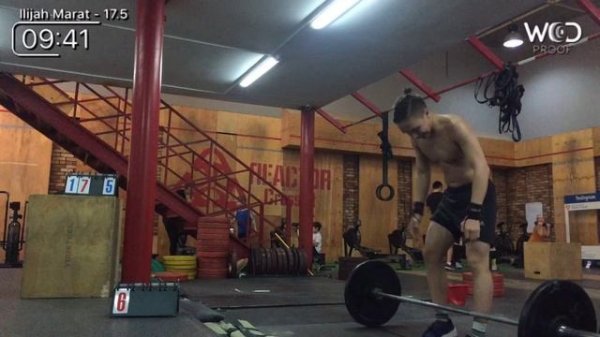 ilijah marat, open 17.5, teen boys (14-15)