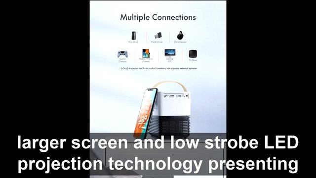 APEMAN LC450 Mini Video Projector Review смотреть онлайн