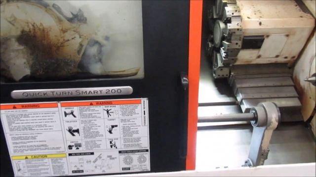 Mazak Quick Turn Smart 200 (QTS-200) 2-Axis CNC Turning Center with Barfeed & More! смотреть онлайн