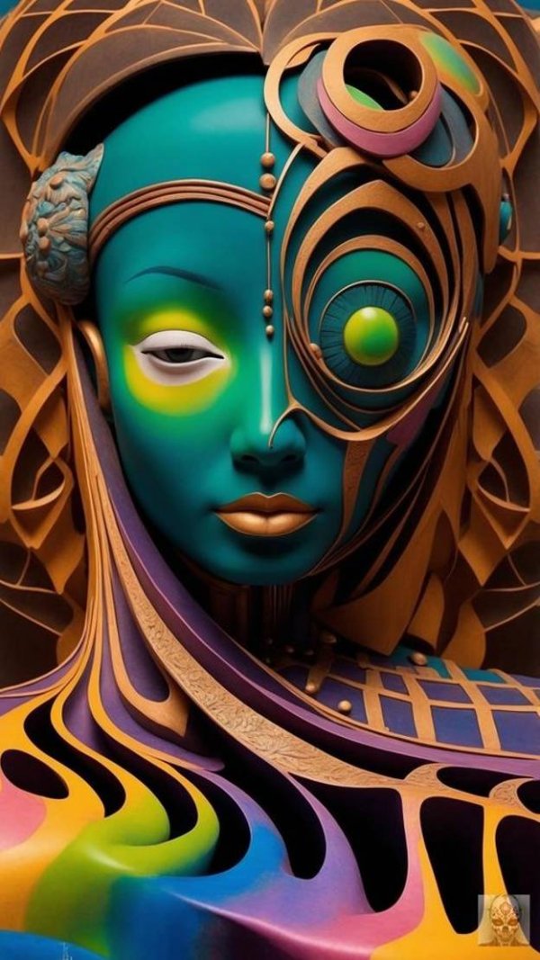 Красивая девушка. AI Gen.