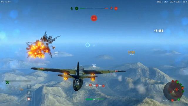 World of Warplanes - Северный Плацдарм (Полярная Звезда) - Бомбардировщик - 8 ур - РБ-17 смотреть онлайн