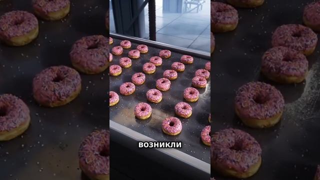 🍩 Удивительные факты о пончиках, которые вы не знали! 🍩 #факты #пончик #вкусняшка смотреть онлайн