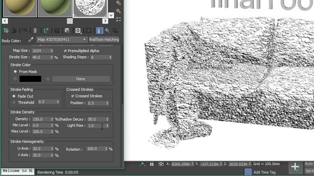 finalToonR4: Hatching Tutorial (also exportable to 2D vector for Adobe) смотреть онлайн