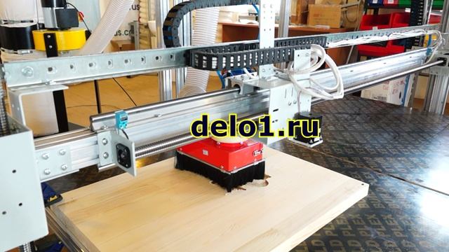 ЧПУ станок по резке пенопласта ФРП-11 Флагман с фрезерным модулем. смотреть онлайн