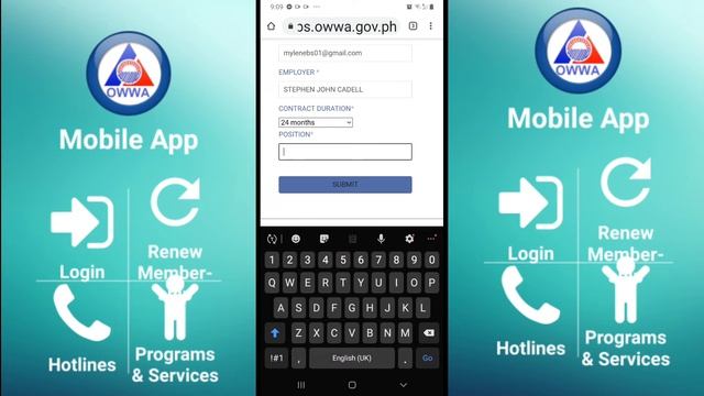 How/Paano mag renew ng owwa membership,sa owwa mobile App смотреть онлайн