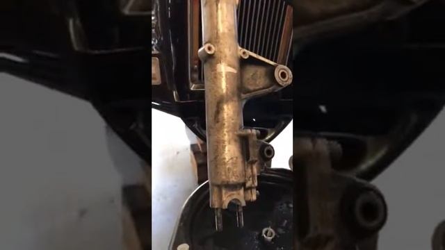 Honda Goldwing GL1200 front fork spinning damper rod dilemma part 2 of 3 смотреть онлайн