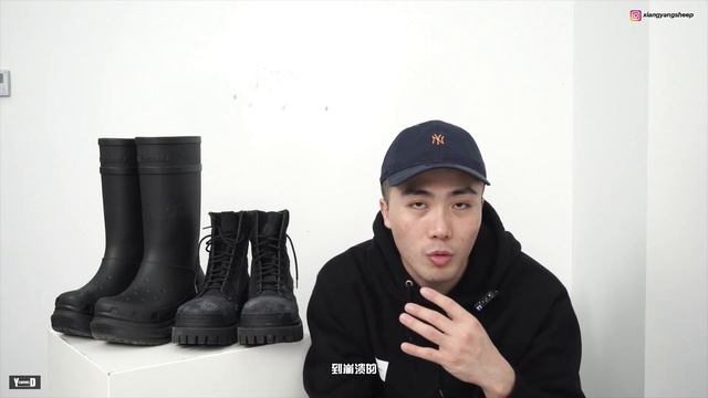 巴黎世家BALENCIAGA军靴雨靴｜聊一聊我理解的KANYE смотреть онлайн