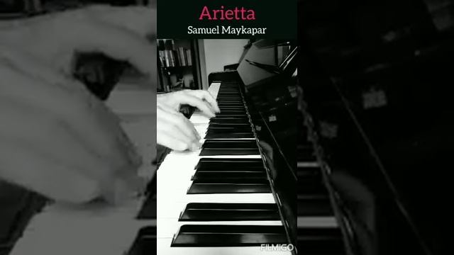 Samuel Maykapar * Arietta * piano solo смотреть онлайн