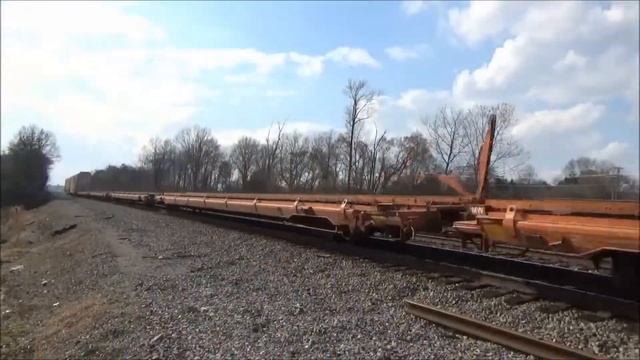 Railfanning Norfolk Southern Trains in Harrisburg, NC (3/6/22) смотреть онлайн