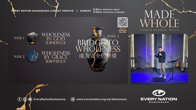 [EVERY NATION CHURCH DAMANSARA] Sunday Online Service - Made Whole @ 28 Apr 2024 смотреть онлайн