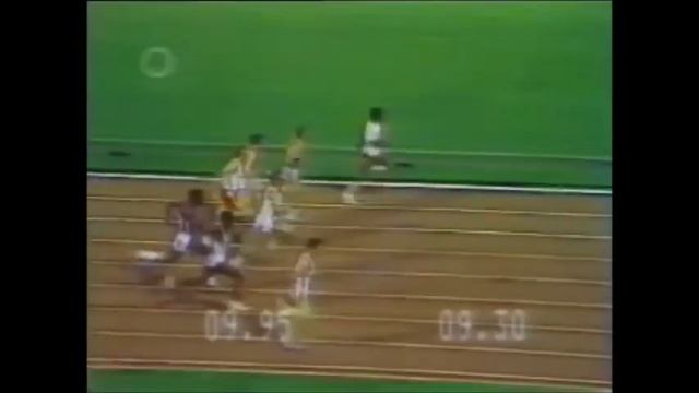 1980 Moscow Olympic Men's 100m Final - Olimpiadas De Moscú 1980 Final 100 Metros Lisos Masculinos