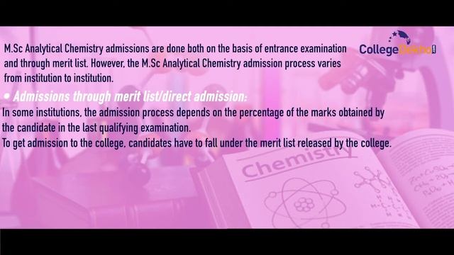 MSc Analytical Chemistry Course | CollegeDekho смотреть онлайн