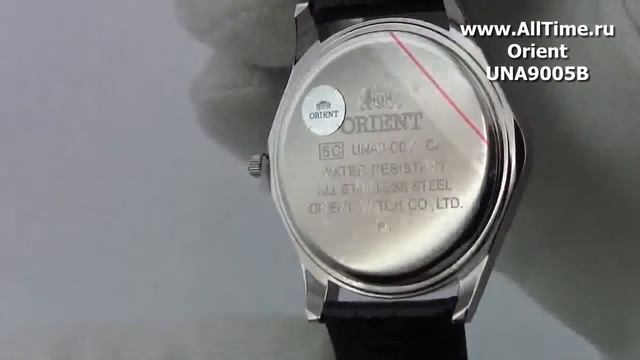 Мужские японские наручные часы Orient UNA9005B смотреть онлайн