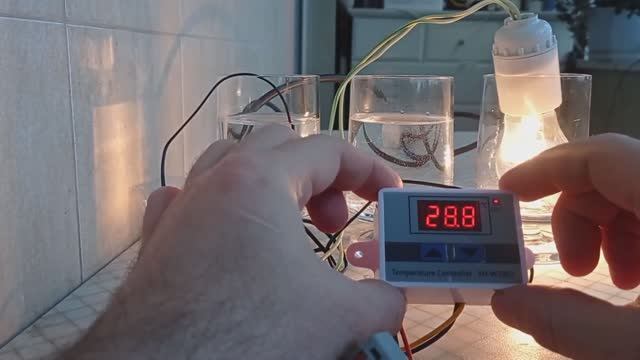 Обзор термостата загрузки бойлера XH-W3001 с АлиЭкспресс смотреть онлайн