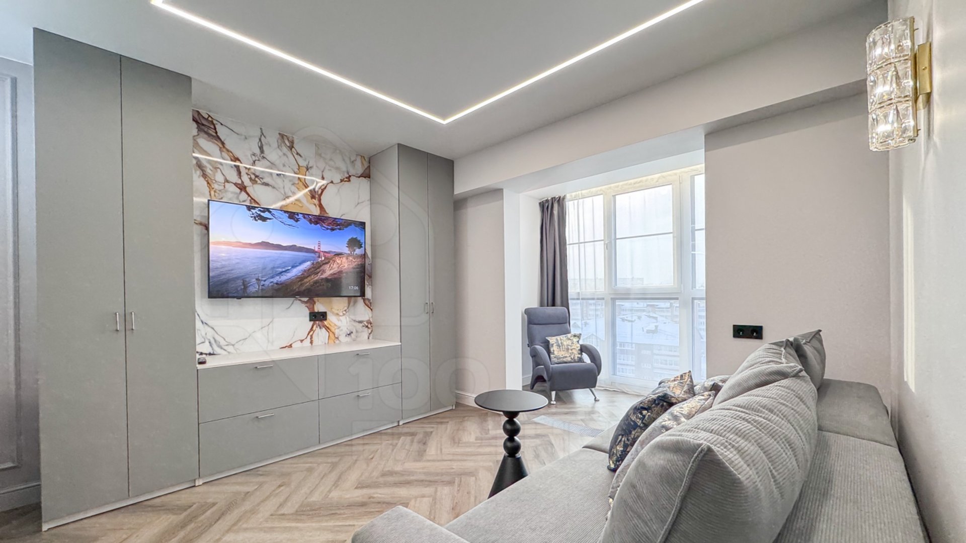 Рум-тур по квартире в ЖК "Художник" - ул. Красноказачья, 23/1 (аренда Иркутск) смотреть онлайн