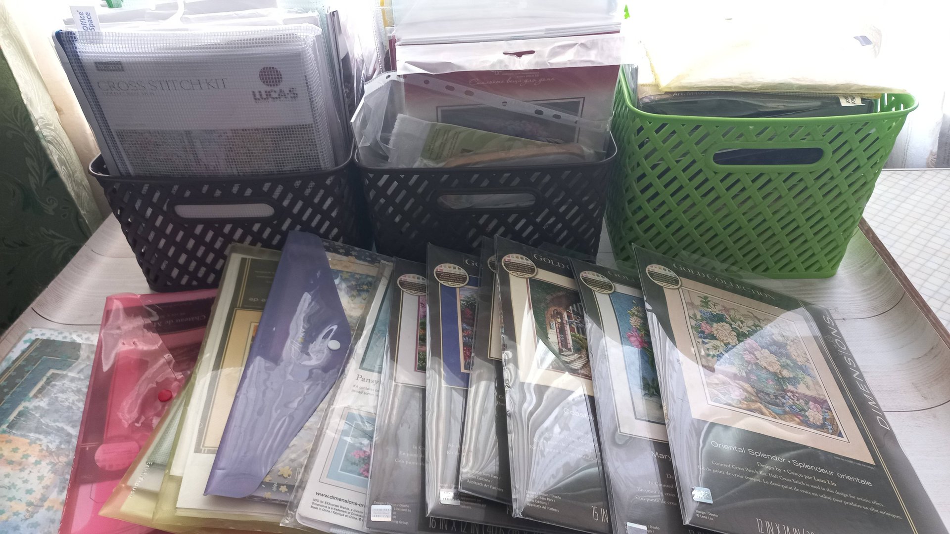 Мои запасы наборов для вышивки. Лука-с/Овен/Риолис/Дименшенс. декабрь 24 г смотреть онлайн