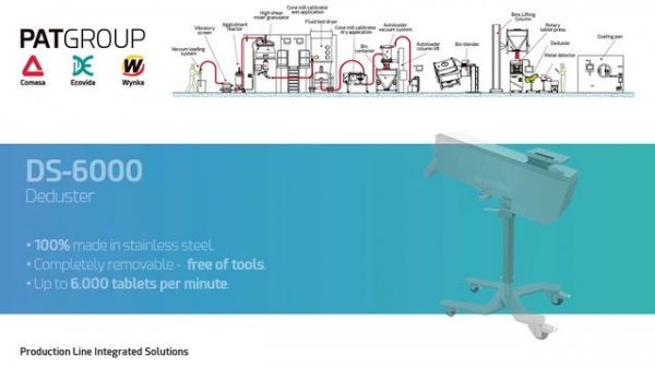 COMASA – оборудование для фармацевтических заводов