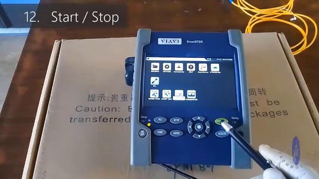 viavi smart otdr basic function keys смотреть онлайн