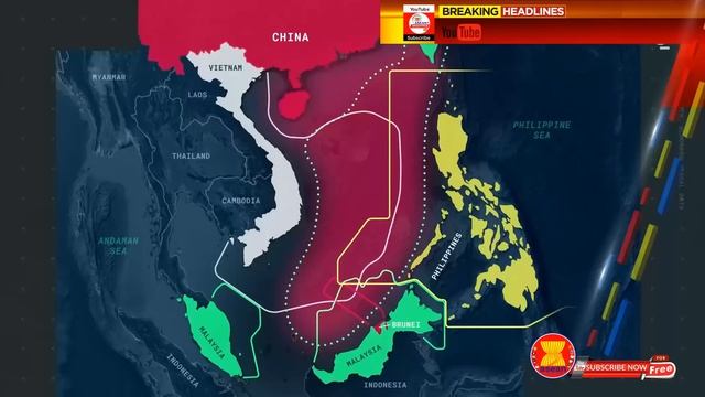 Who Owns South China Sea: 🇵🇭 PH DEMARCATED South China Sea, CLASHED with Chinese Coast Guard смотреть онлайн