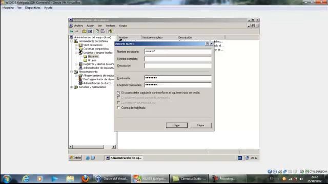 Instalación y configuración de un servidor de Terminal Server en WS2003 смотреть онлайн
