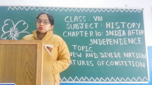 Class 8 Histoy Ch. 10 India After Independence (Part1)