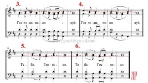 ВЕЛИКАЯ ЕКТЕНИЯ, Почаевская - Сопрановая партия