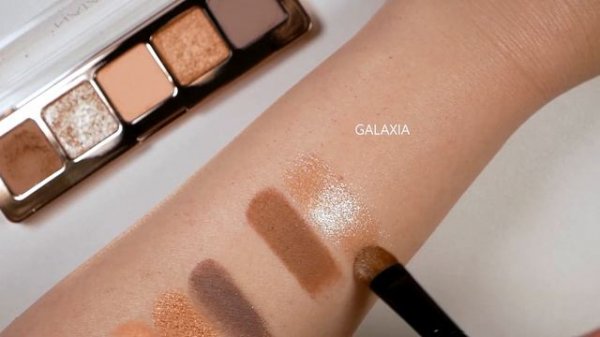 Natasha Denona Mini Starlette Palette Finger & Brush Swatches