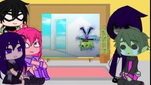 реакция Юных титанов на ТТ/~ и Блекфаер:)