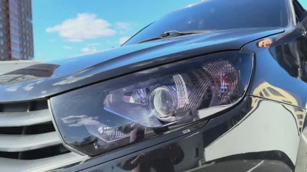 Стоит ли ставить Bi Led линзы на гранту фл ? Обзор линзовых фар на гранту