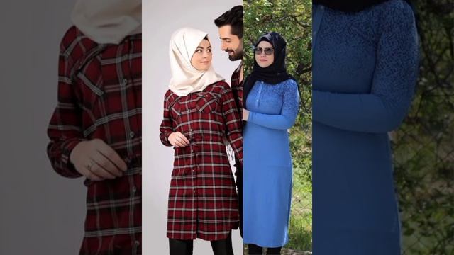 Smart Couple Same Dress Outfit Brand Design Beautiful 😍 Muslim Couple Fashion Style 🖤💜 #smartcouple смотреть онлайн