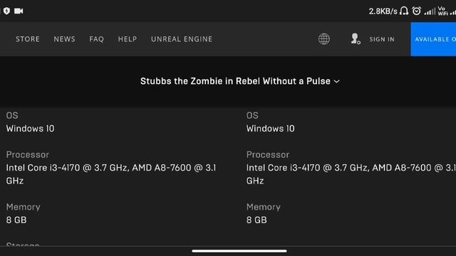 STUBBS THE ZOMBIE IN REBEL WITHOUT A PULSE Free on Epic Games Store | Gaming Update in Tamil смотреть онлайн