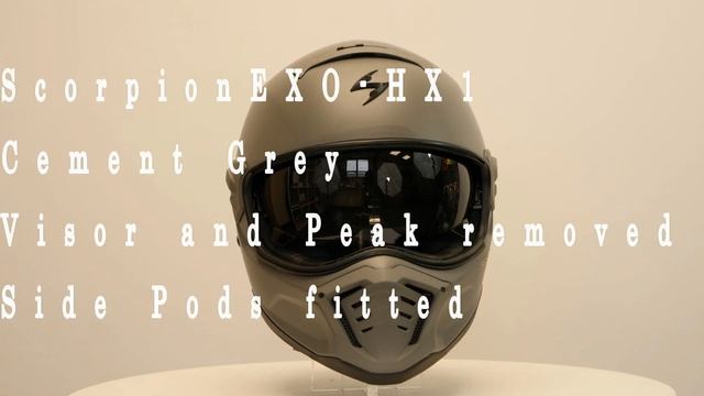 SCORPION EXO-HX1 Matt Cement Grey 360° 4K Video | BikerHeadz.co.uk смотреть онлайн