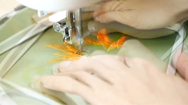 Вышивка на швейной машине NECCHI (пошаговая инструкция) смотреть онлайн