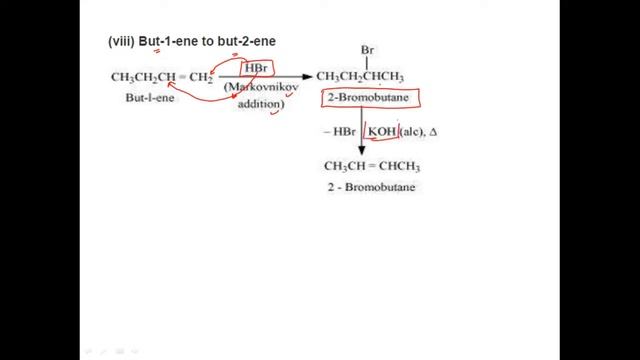#class XII #cbse #ncert Question 10.11 :- #conversion of #But-1-ene to #but-2-ene смотреть онлайн