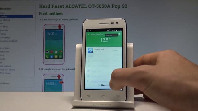 How to Clean Junk in ALCATEL Pop S3 - Remove Trash Files |HardReset.Info смотреть онлайн