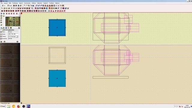 QuArK tutorial - boring stuff (negative polyhedrons & make it hollow) смотреть онлайн