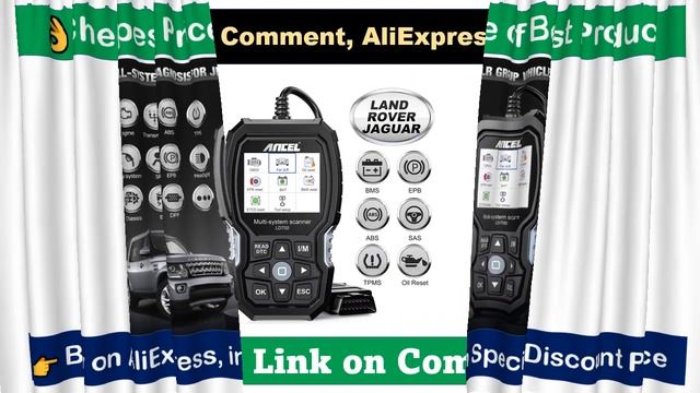 ANCEL LD700 OBD2 Scanner Diagnostic Tool