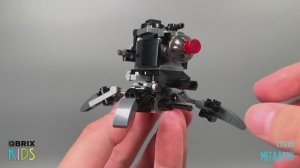 Собираем Мегадрона из конструктора QBRIX KIDS - детские конструкторы с видеоинструкцией