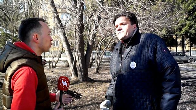 ✅Дмитрий Прибаловец. Субботник 22 апреля. Интервью для "Мегаполис" смотреть онлайн