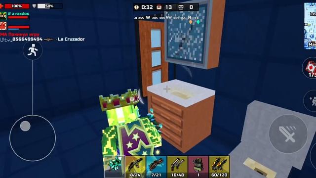 Играю в королевскую битву в пиксель Ган часть 4 смотреть онлайн