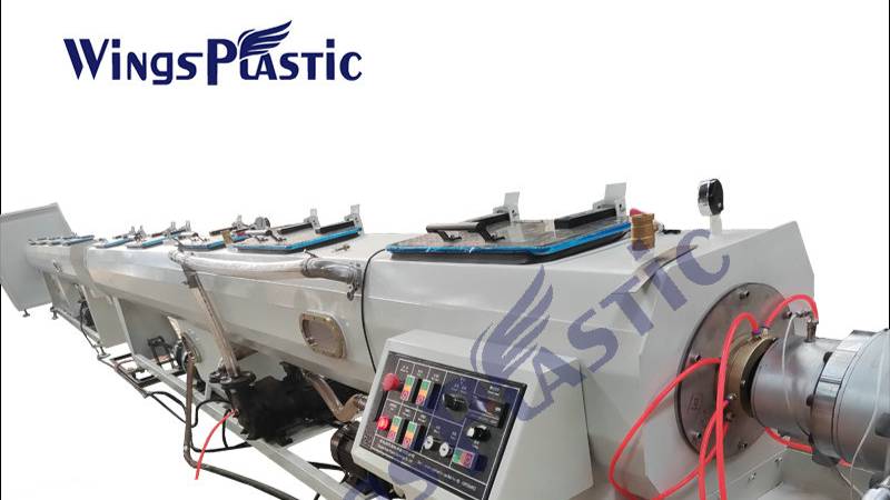 Экструзионная линия для производства труб HDPE