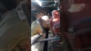 Крепление экскаваторной  установки