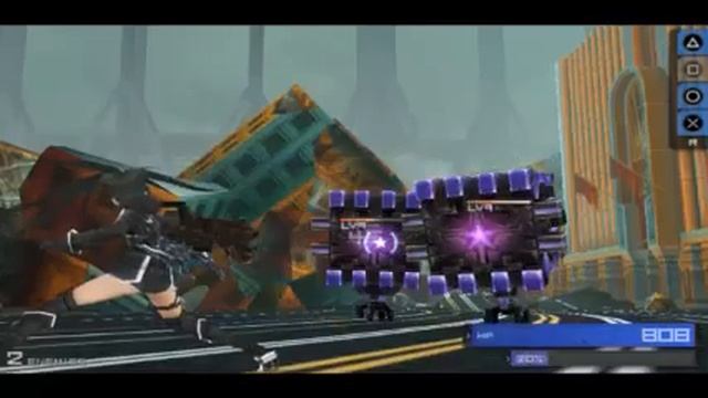 Jogando Black Rock Shooter: The Game (PSP) смотреть онлайн