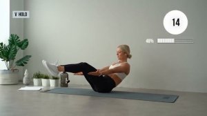 HIIT+ABS тренировка на всё тело без оборудования, без ПОВТОРЕНИЙ от growingannanas