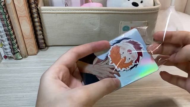 Anime Photocard Haul + Unboxing // Jujutsu Kaisen // Attack On Titan