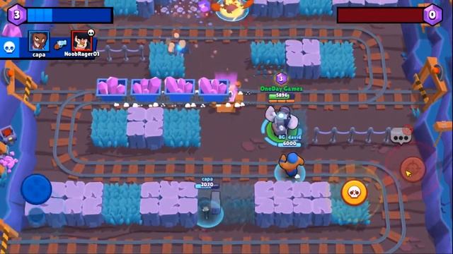 Brawl stars Выиграй бой 6 раз с бойцом Френк. Захват кристалов #200. смотреть онлайн