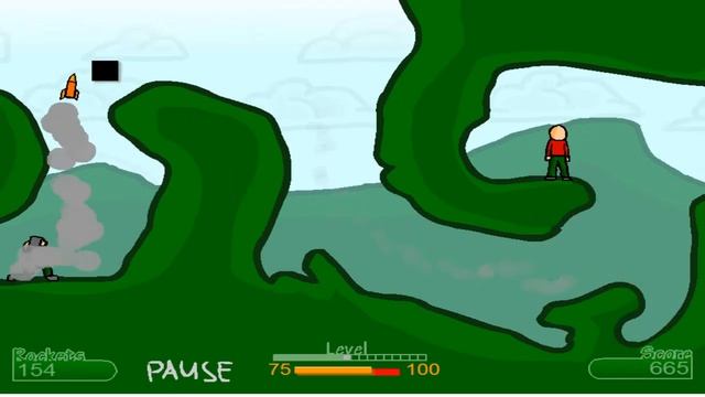 Человек ракета лучшая игра для школьников 2015! смотреть онлайн